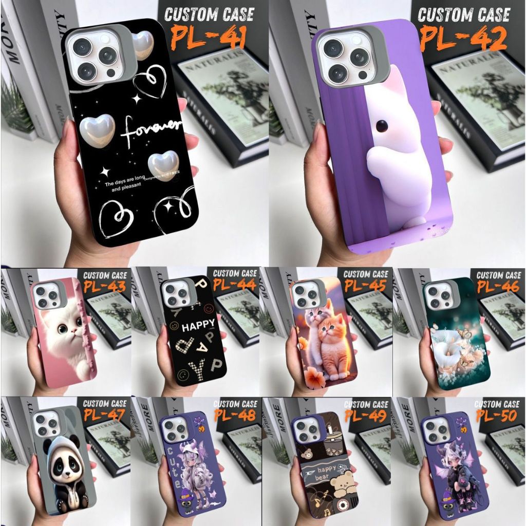IPHONE 6/IP 6+/IP 7/IP 8/IP 7+/IP 8+/IP X/IP XS/IP XR/IP XS MAX CASE MOTIF CODE PL A041-A050 ACC