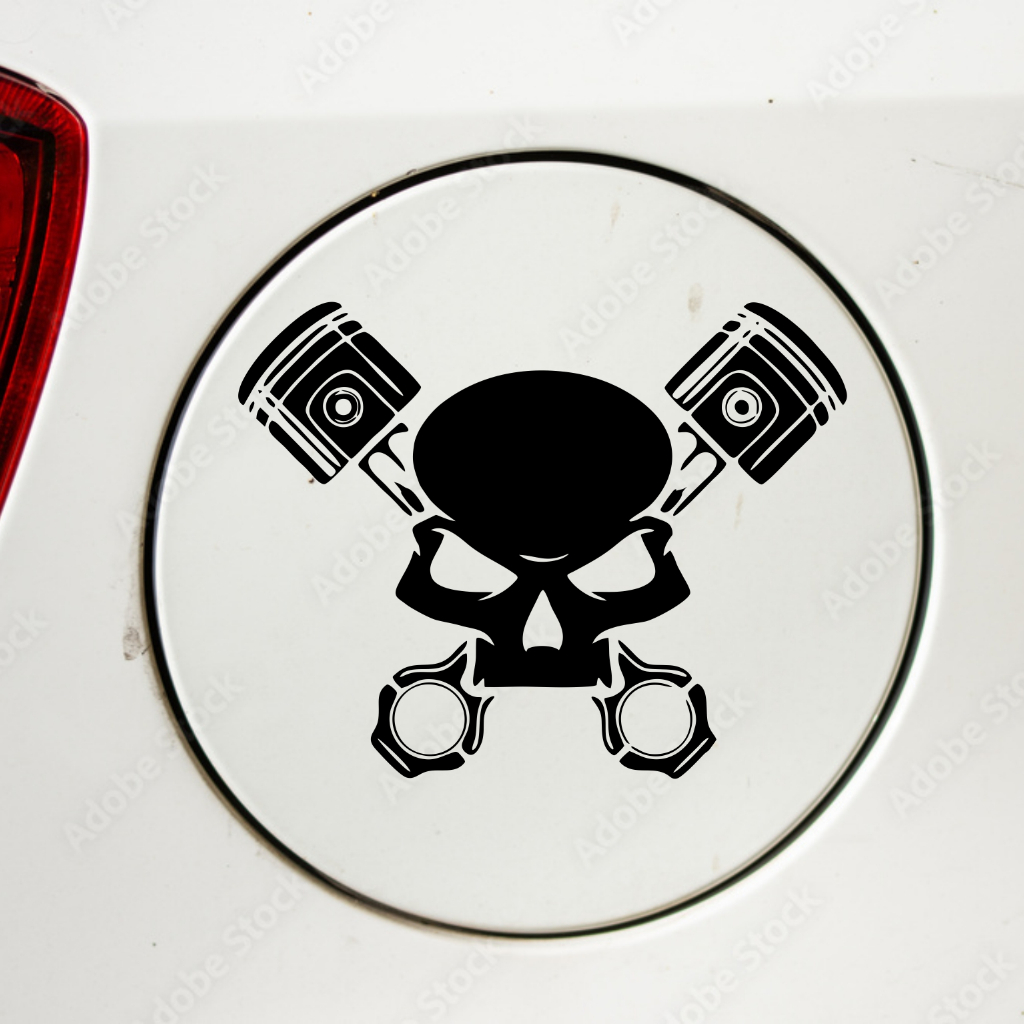 CUTTING STICKER ติดรถยนต์ PISTON QUALITY สติ๊กเกอร์ถังรถยนต์