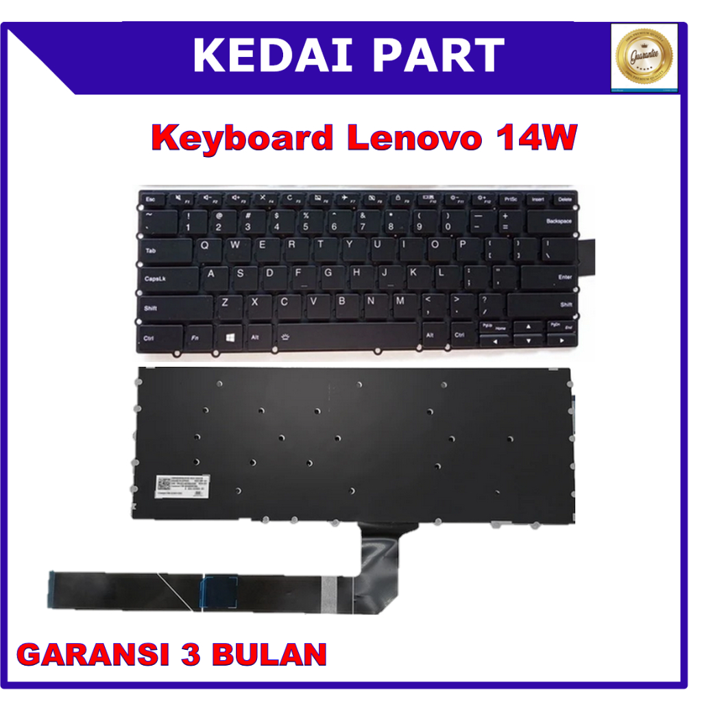 Lenovo 14w Gen1 Gen 1 Gen2 Gen 2 81MQ 82N8 82N9 PP4WB PP4W คีย์บอร์ด
