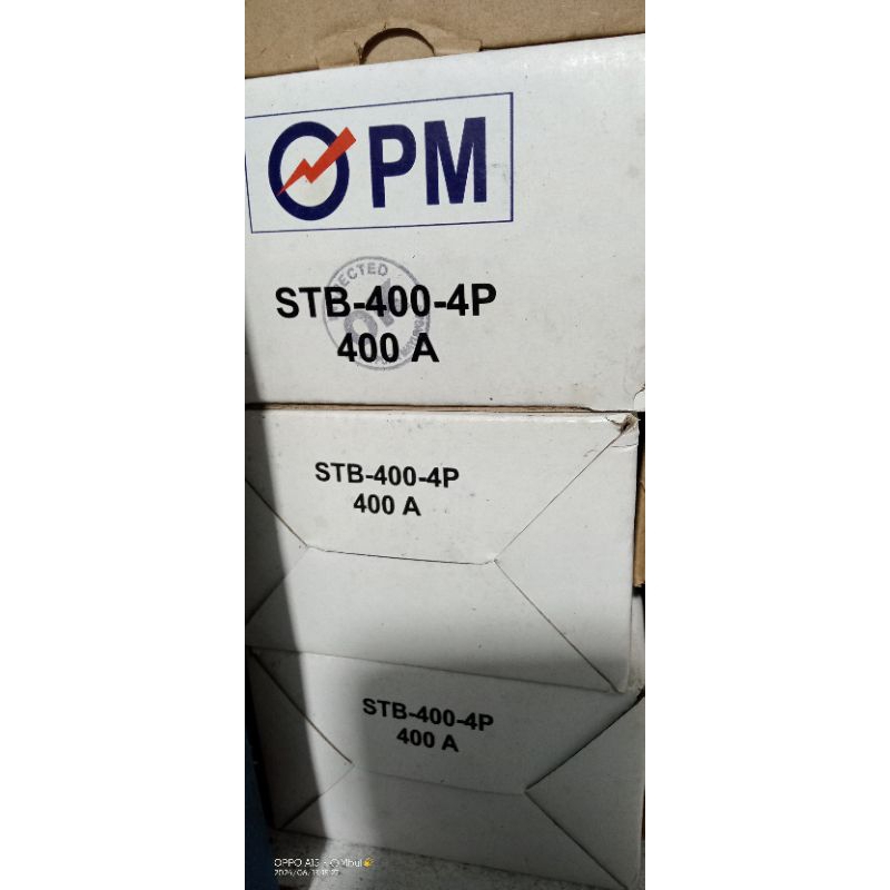 เทอร์มินัลบล็อค PM ชนิด STB-400A-4p/400A
