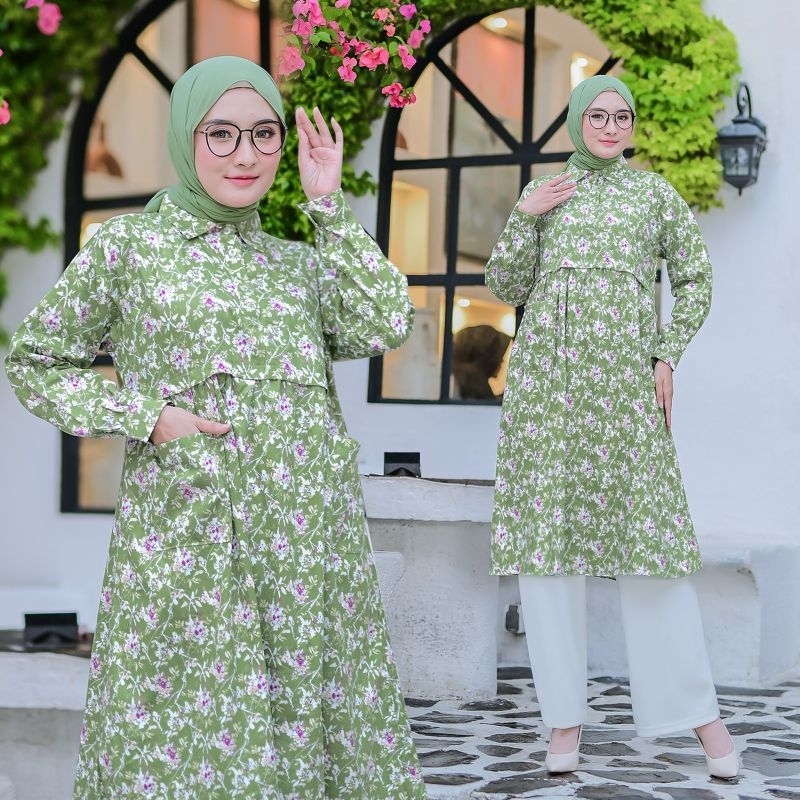 KATUN Kirana TUNIC || ผ้าฝ้ายญี่ปุ่นดั้งเดิมจาก Ans