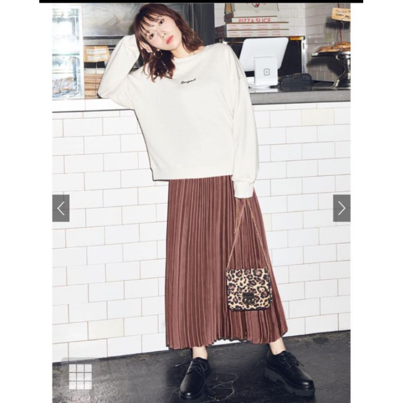 กระโปรงจับจีบ GRL***