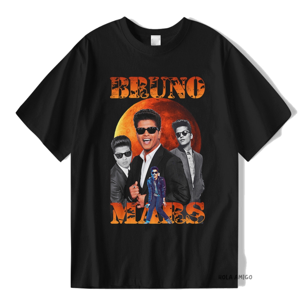 Bruno Mars สินค้า Bruno Mars 2024 เสื้อยืด/เสื้อเชิ้ต