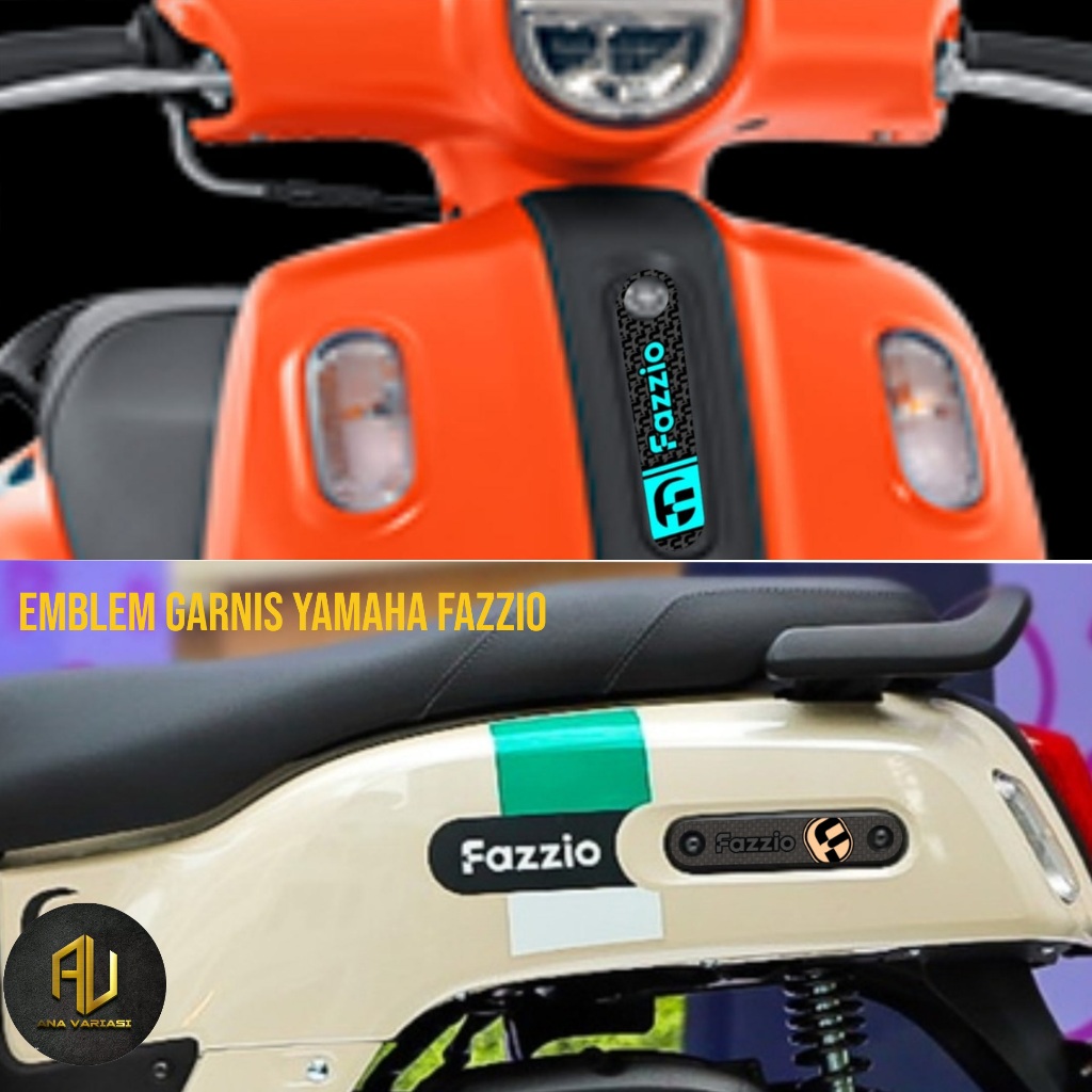 FAZIO สติ๊กเกอร์ FAZIZIO PANEL COVER FAZIO ELASTIC RAISED สติ๊กเกอร์ FAZZIO YAMAHA FAZIZIO GARNISH