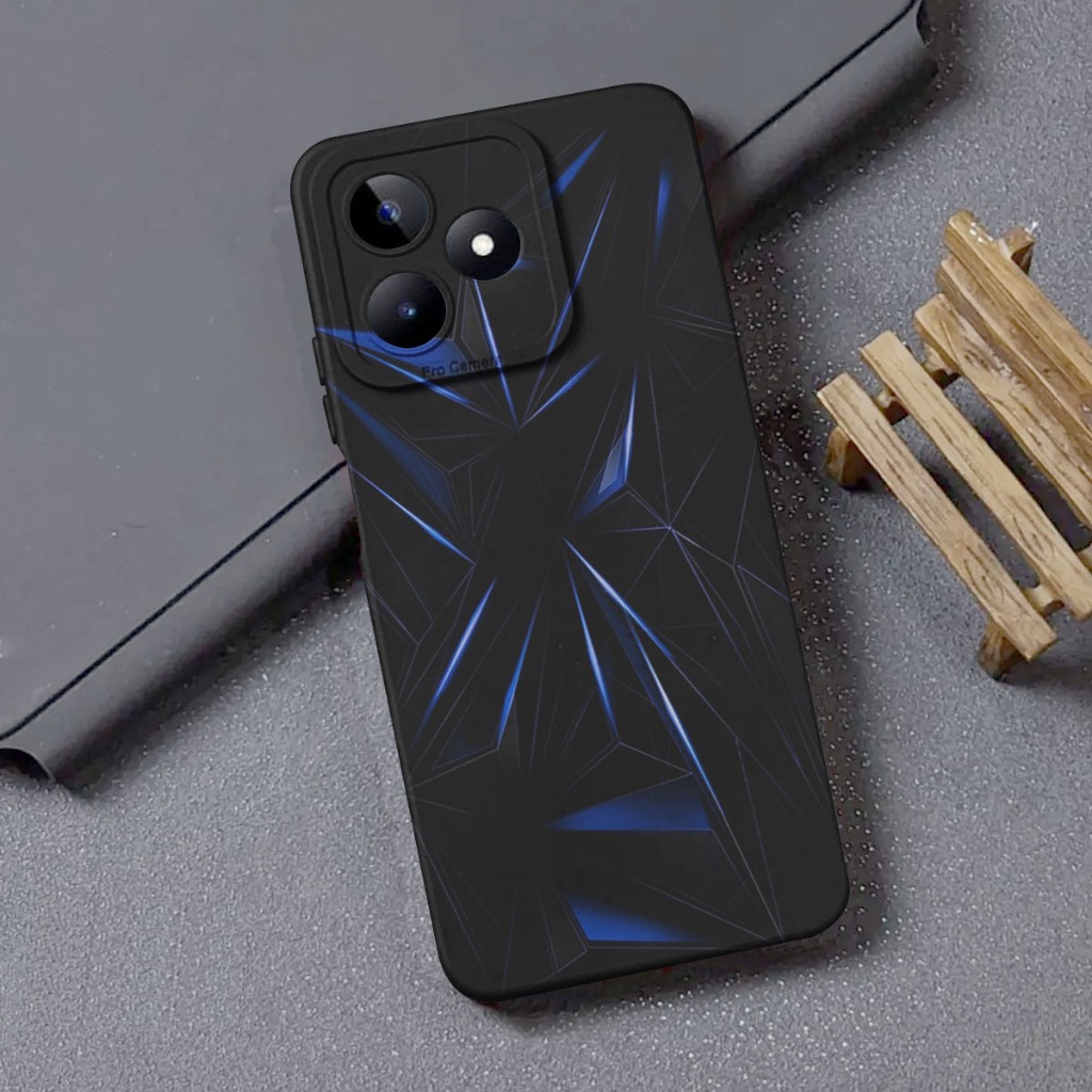 Softcase Casing Hp Realme C63 ABSTRACT - STRETWER OFFICIAL - AB4