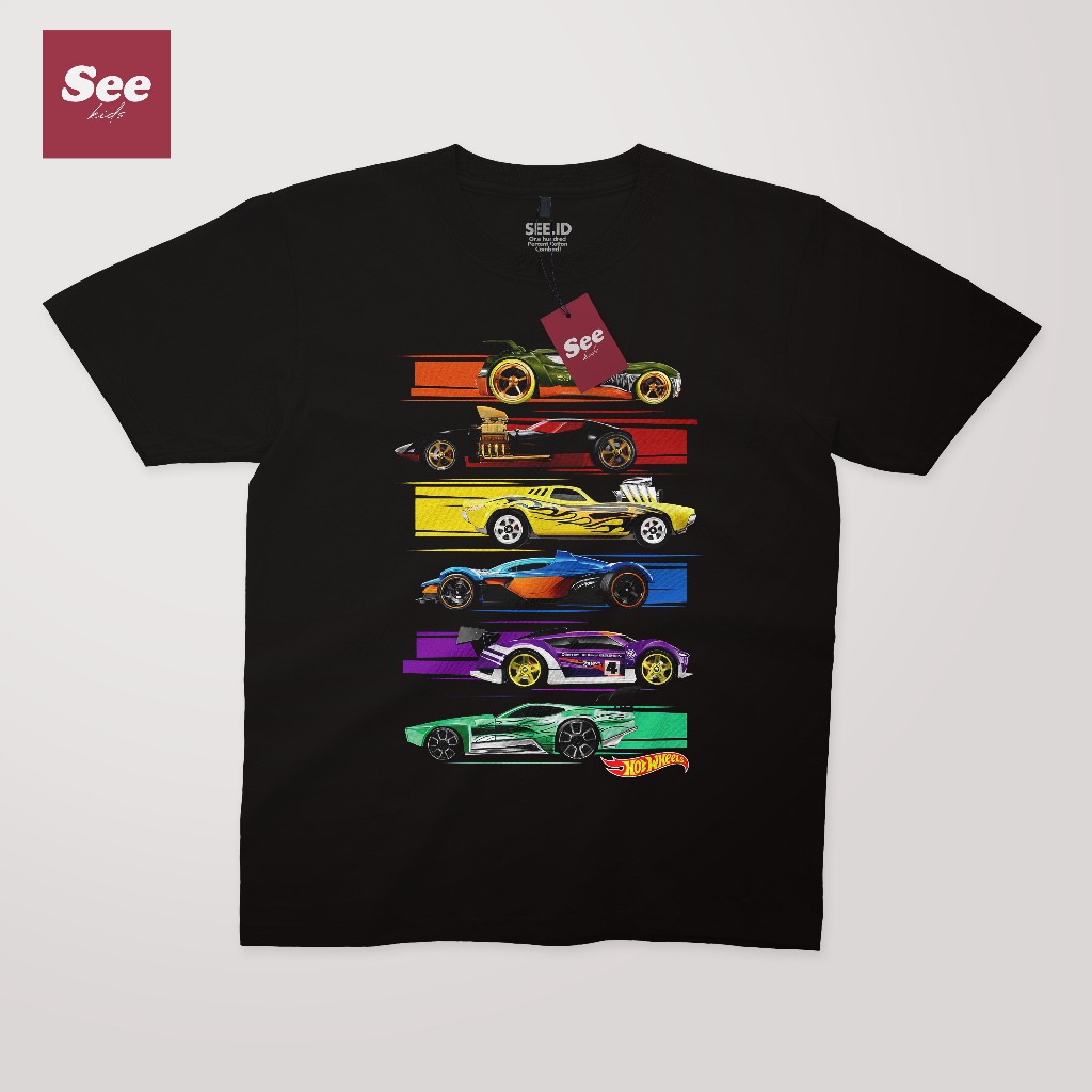 เสื้อยืด HOTWHEELS distro เสื้อผ้าเด็ก HOTWHEELS super car