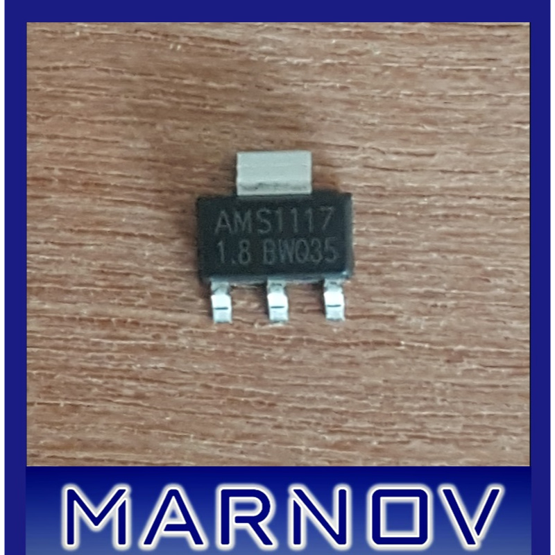 AMS1117 1.8V ตัวควบคุม IC AMS 1117 1.8V SMD SOT-223 1V8 1 A SOT223