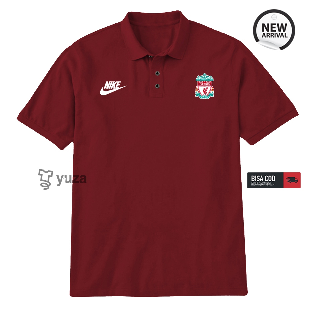 Katun ...!! ลิเวอร์พูลสโมสรฟุตบอล ดิสโทร เสื้อโปโลสําหรับผู้ชายและผู้หญิงแขนสั้นวัสดุลายล่าสุดสวมใส่สบายผ้าฝ้ายปิเก้