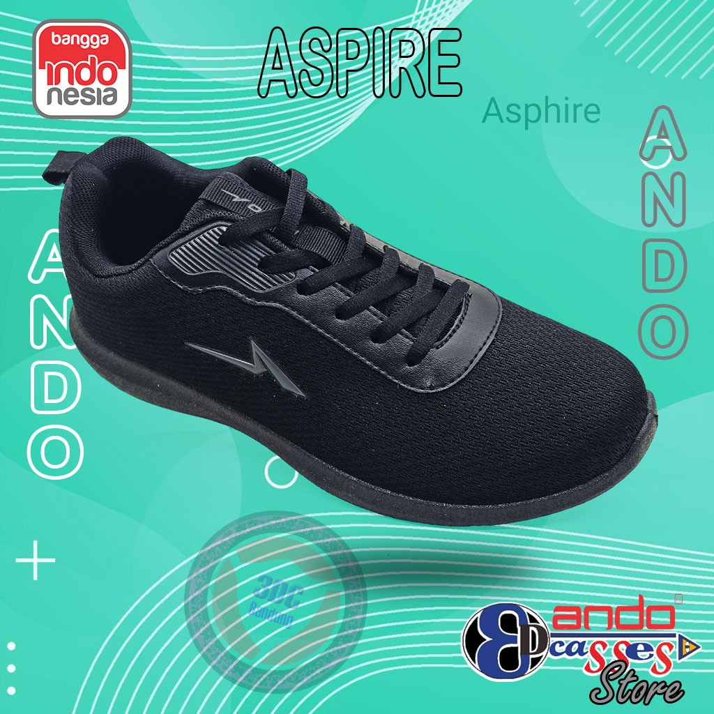 รองเท้า Ando Aspire - รองเท้าผ้าใบลําลอง Ando ดั้งเดิมสําหรับวัยรุ่นและผู้ใหญ่