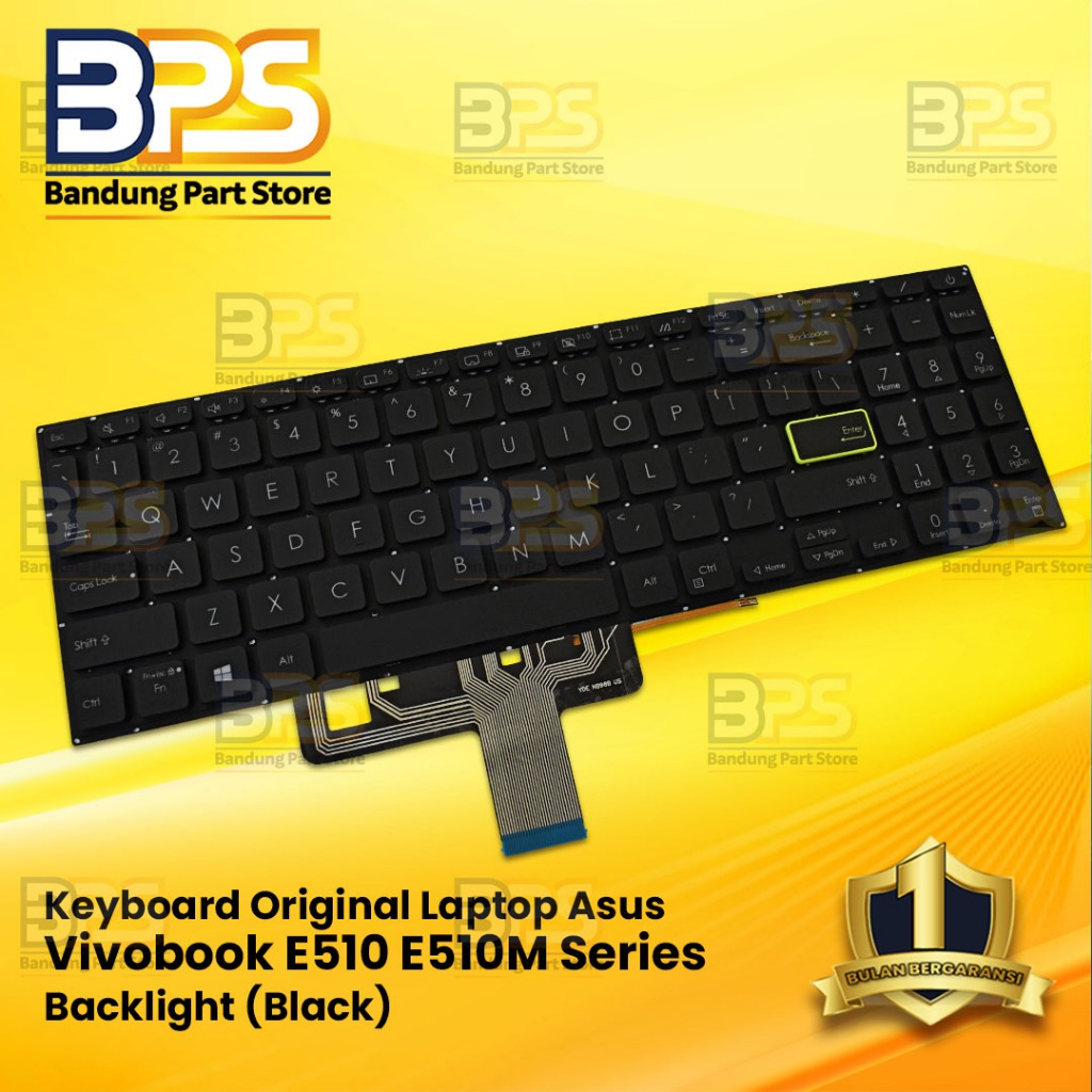 คีย์บอร์ดสําหรับ asus VivoBook E510 E510M E510MA L510 L520M L510MA Backlight