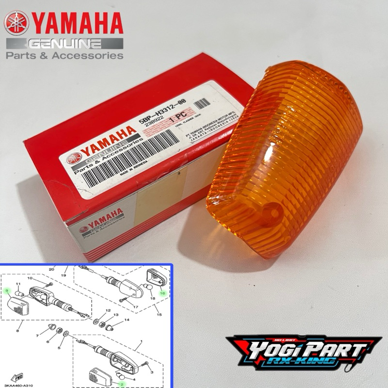 RXKING RXK SCORPIO ORIGINAL TURN SIGNAL LAMP MICRA 5BP-H3322-00 5BP-H3312-00