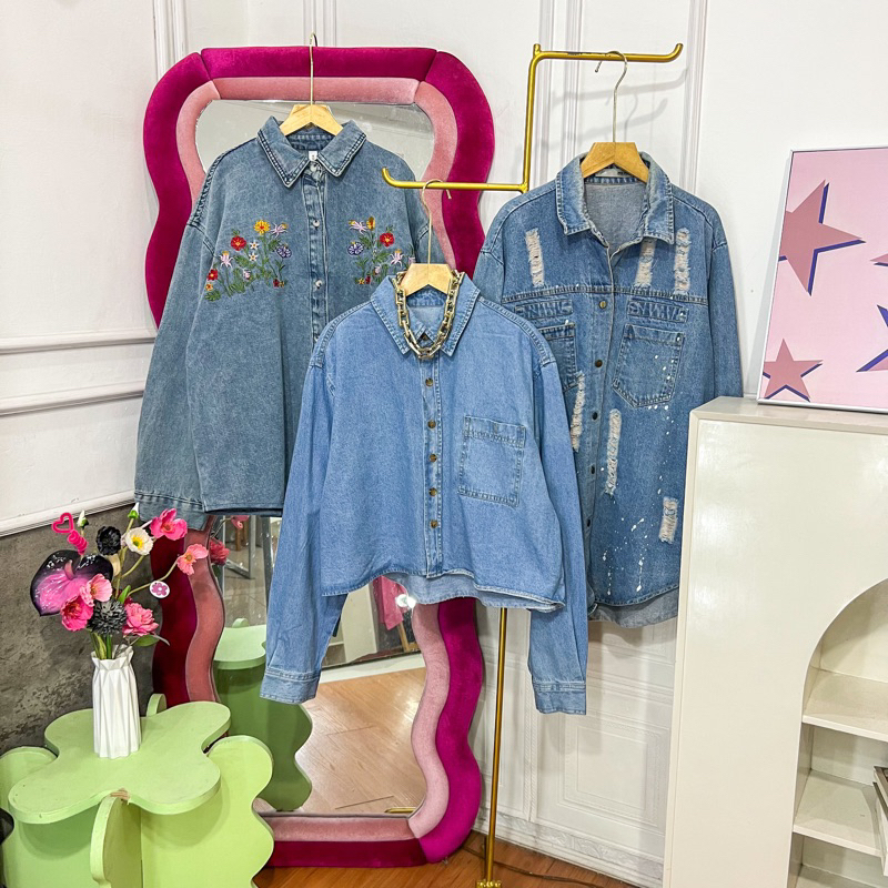 KEMEJA CO LIVE & UPLOAD PREMIUM SHIRT & BLOUSE