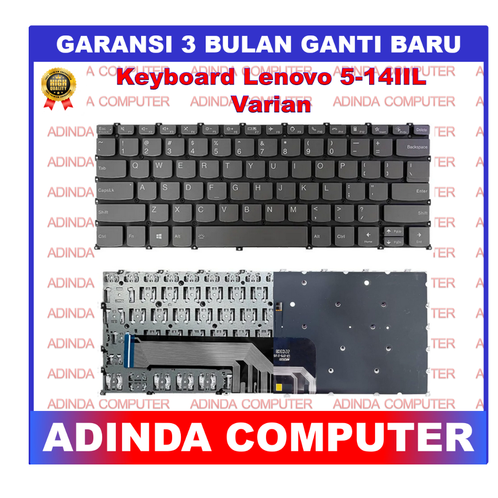 คีย์บอร์ด Lenovo Ideapad Flex 5-14IIL 5-14ARH05 5-14ICL05 5-14IIL05 5-14ITL 5-14ITL05 โทรศัพท์ Key B