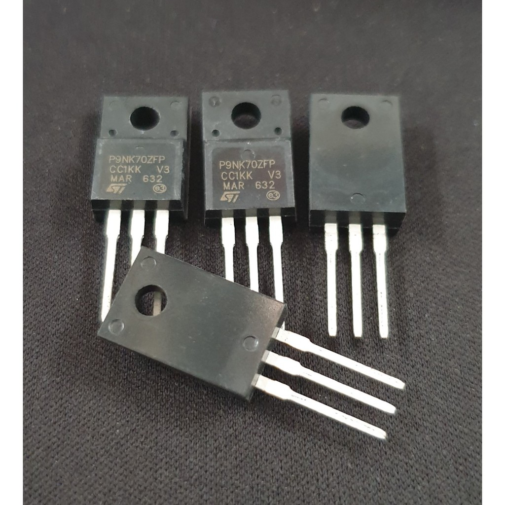 ทรานซิสเตอร์ Mosfet STP9NK70ZFP P9NK70ZFP 9NK70Z N Channel 700V 7.5A