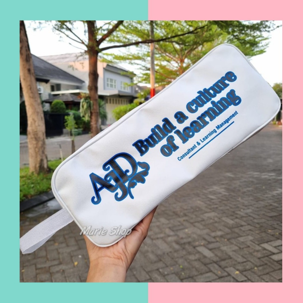 [ CUSTOM ] TRAVELING SHOE BAG / SCHOOL SOUVENIR SHOES BAG สําหรับ ISLAMIC BOARDING SCHOOL