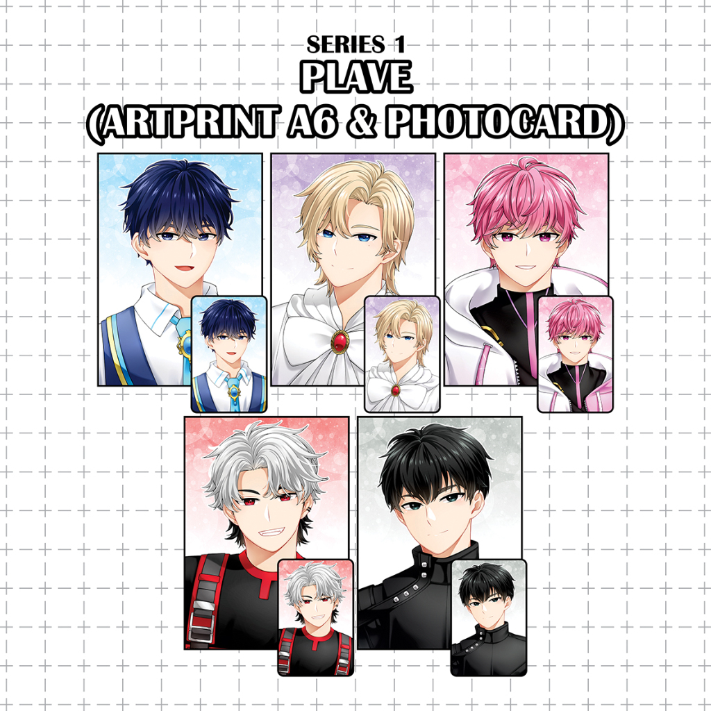 PLAVE Artprint & Photocard (ซีรีส์ 1)