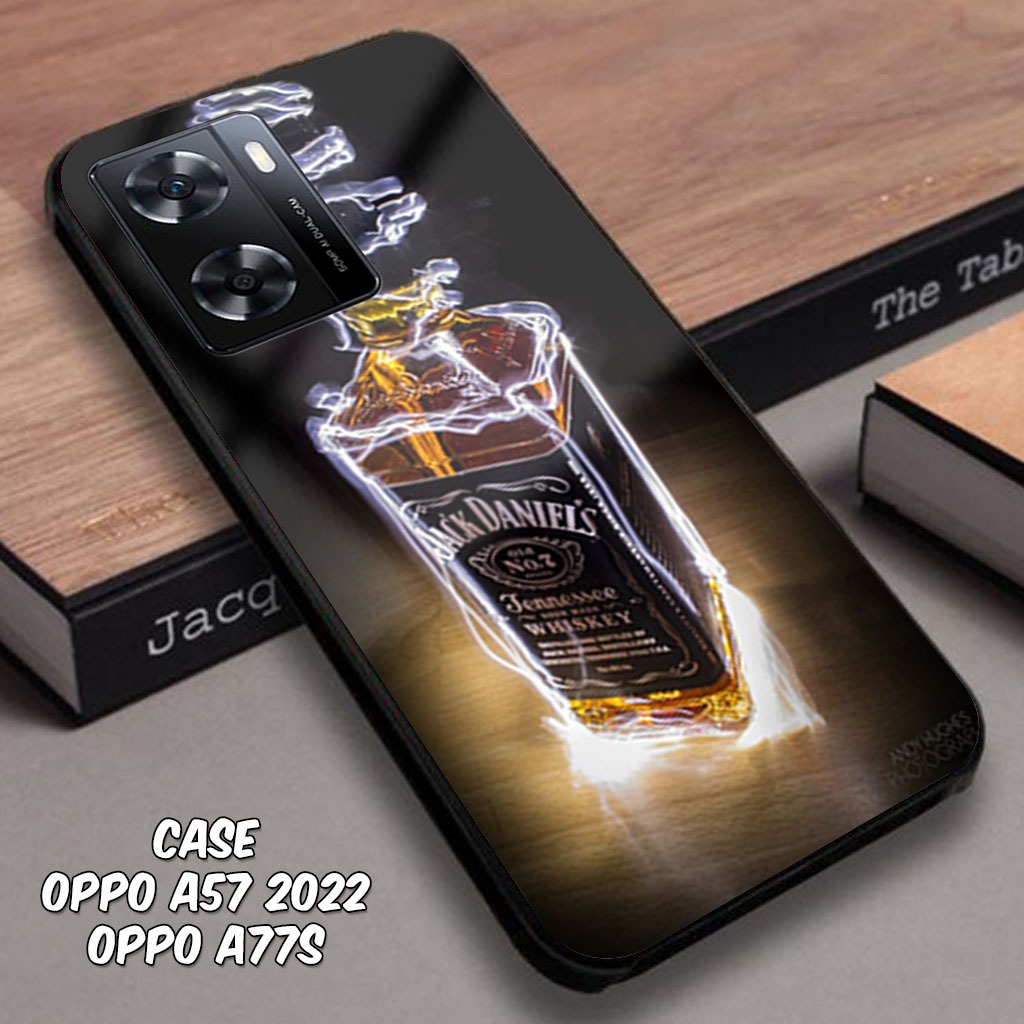 [KK19] เคส Oppo A57 2022 / A77S - Oppo A57 2022 / A77S Casing - Phone Case - Phone Softcase - Glass 