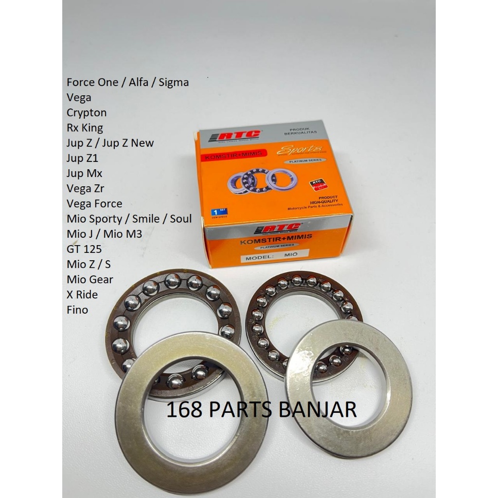 Rtc คอพวงมาลัย Kones ชามแฮนด์คุณภาพพรีเมี่ยม Yamaha Mio / Force 1 / Force1 / FIZR / Poswan / Foswan 