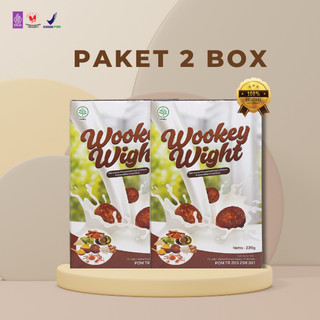 Wookey Weight - Susu Penambah Berat Badan Herbal 2 Paket
