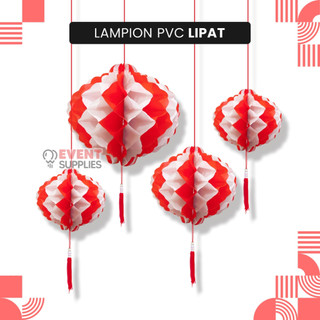 Lampion Tawon Merah Putih 17 Agustus RI Hiasan Gantung HUT RI Dirgahayu Kemerdekaan Indonesia