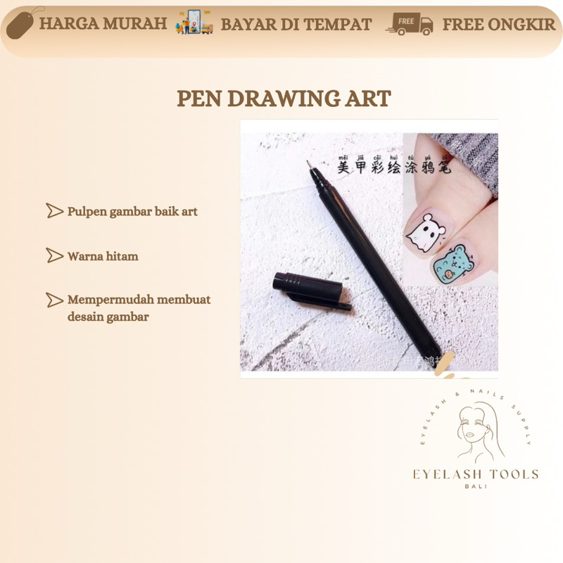 NAIL ART DRAWING PEN NAIL ART DRAWING PEN NAIL GEL