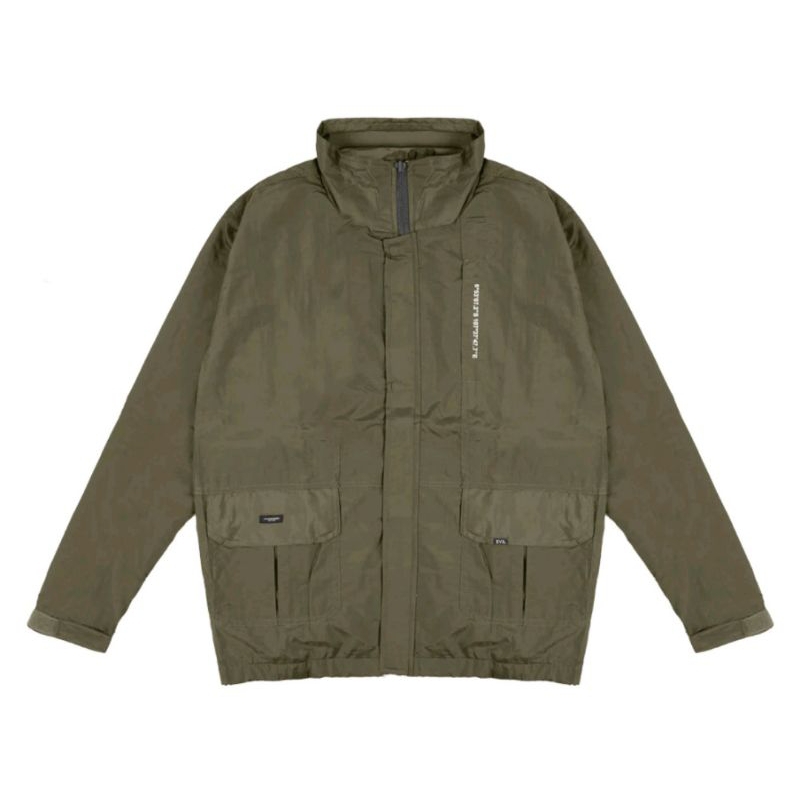 เสื้อแจ็คเก็ตเสื้อกล้าม EVIL ARMY Millow มะกอก