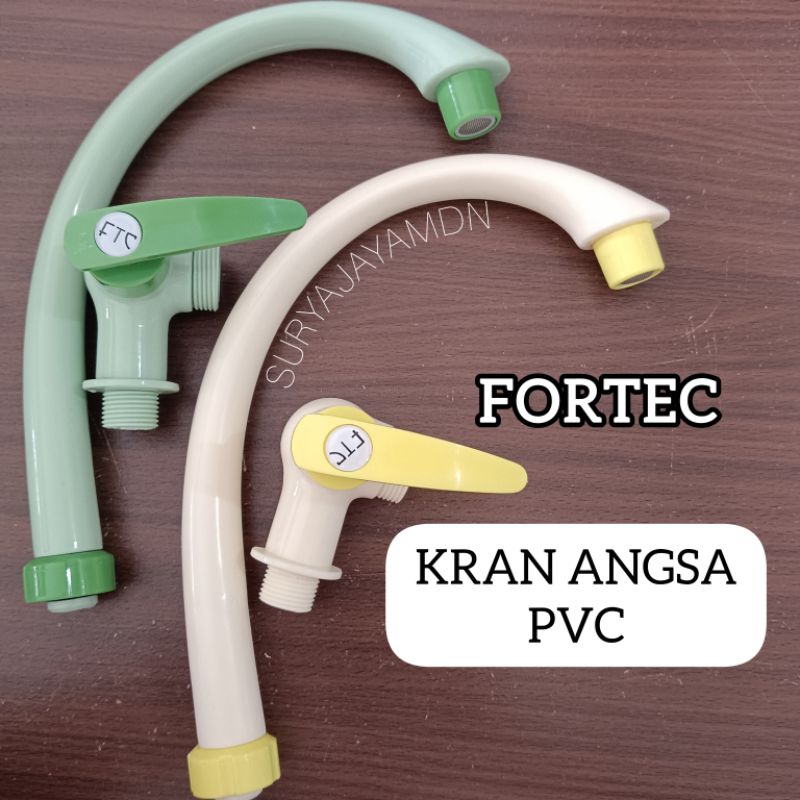 Fortec PVC Goose Faucet/FORTEC 1/2 INCH ก๊อกน้ําห้องครัว