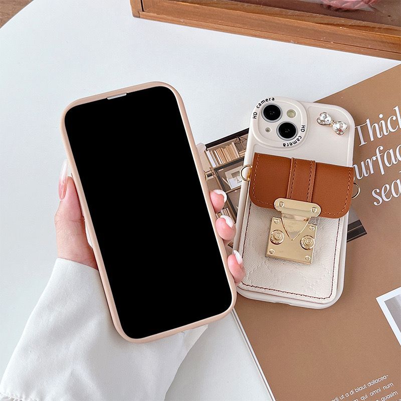 FJ24EQ19 ปลอกโซ่สําหรับ Iphone 6+ 6s+ 7 8+ 8+ X Xs 11 12 13 14 + 15 15 + 16 + Plus Pro Max