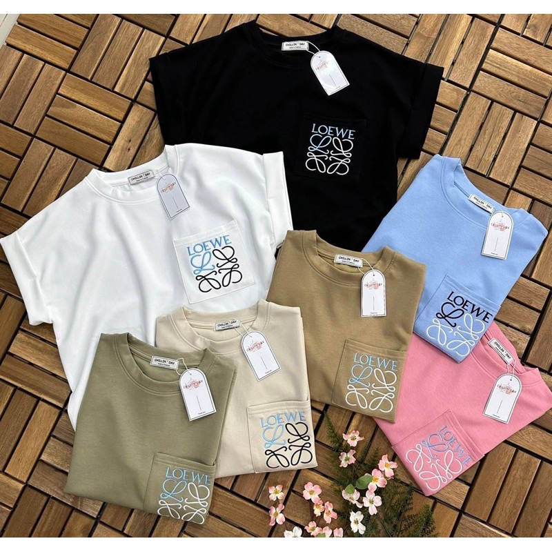 [chenshop] lowe chillainday bangkok เสื้อยืด