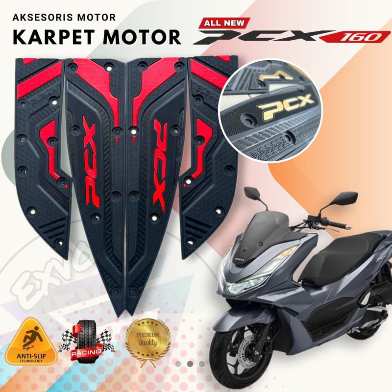 Pcx160 พรมพักเท้า Pcx160 แผ่นรองฝ่าเท้า Pcx160 อุปกรณ์เสริม - พรม Pxc160