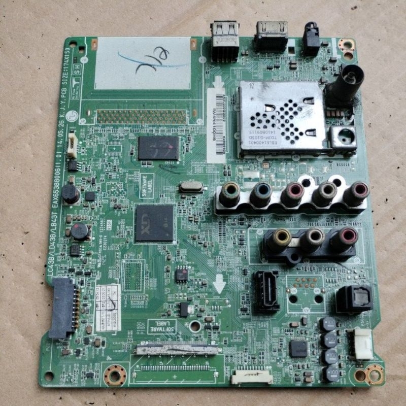 MESIN MB เมนบอร์ด LG TV MACHINE 42LB561 42LB561T