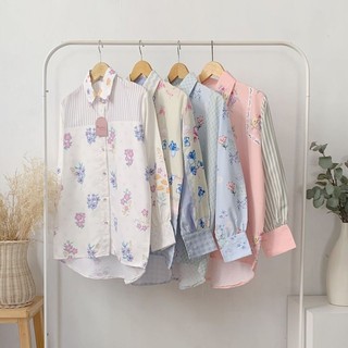 LORA SHIRT / Kemeja motif floral