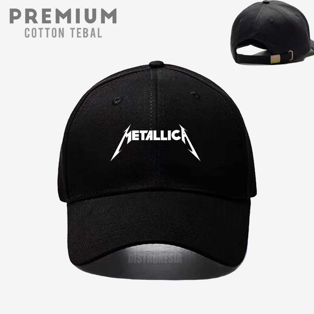 หมวกวงผ้าฝ้าย Metallica Premium