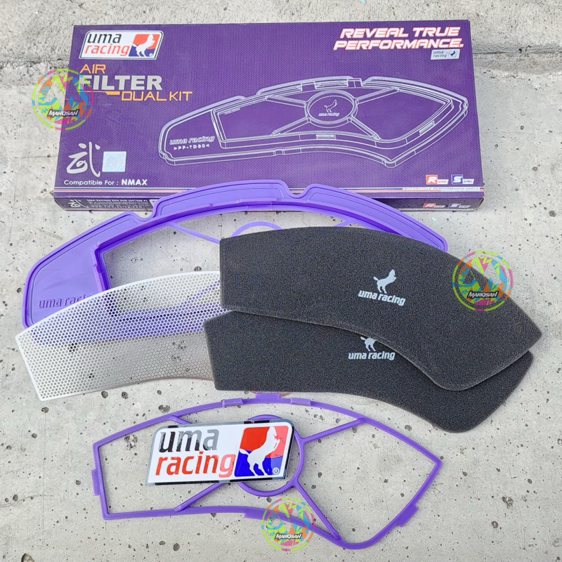 ไส้กรองอากาศ DUAL KIT N MAX NMAX OLD 2DP UMA RACING