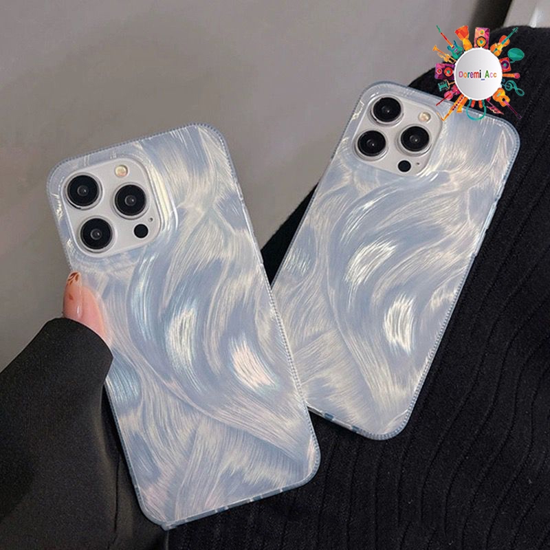 SOFTCASE CASE CLARITY SWIRL แปรงสําหรับ REALME 5 5i 9i 11 14 15 15 PRO C11 C12 C15 C17 C20 C21Y C25Y
