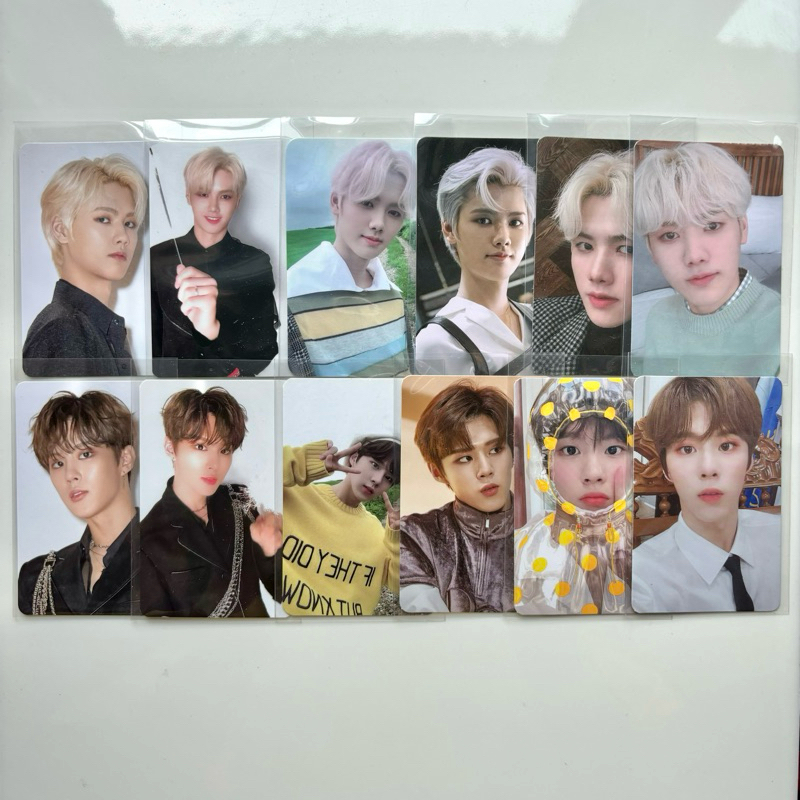 Take ALL – X1 Official PC Photocard Set KIM WOSEOK & KANG MINE (Quantum Leap, Bisang, AR, Binder, Po