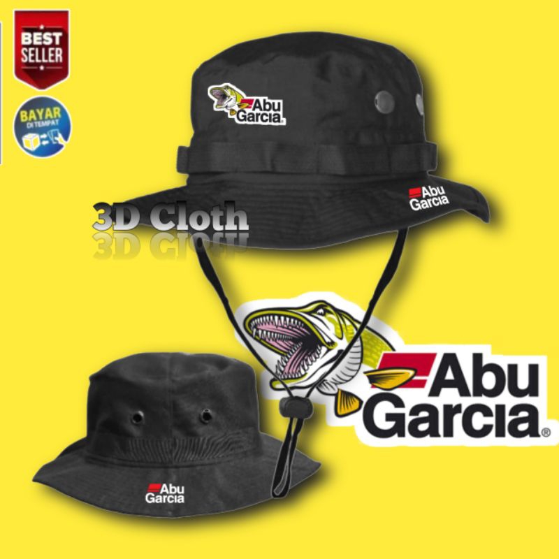 Abu Garcia Fishing Jungle Hat / Outdoor Hiking Adventure Fishing Mountain Hat / Jungle Hat for Men and Women