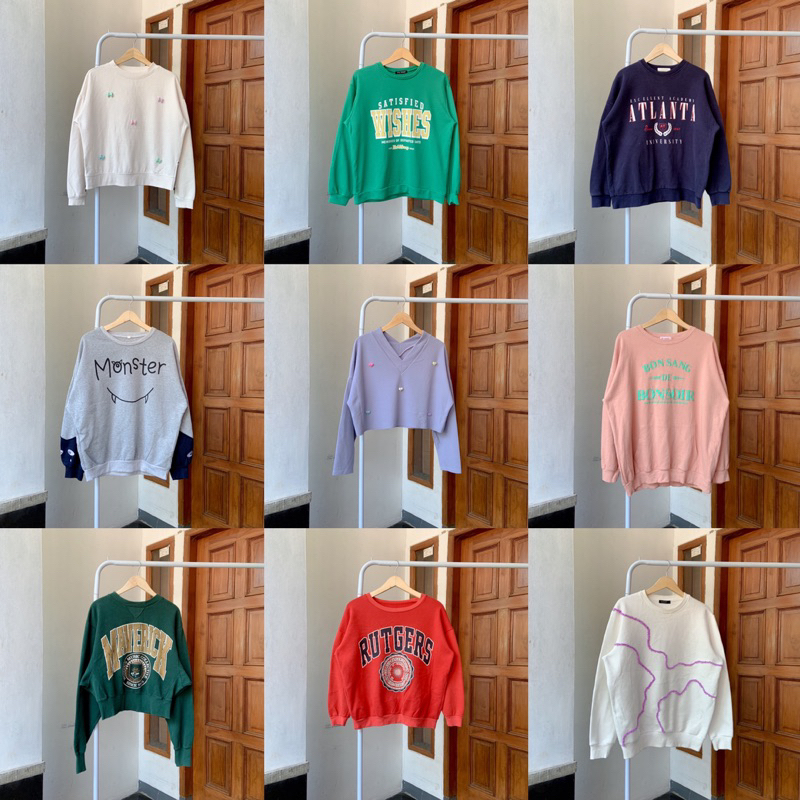 เสื้อสเวตเตอร์โอเวอร์ไซส์ CODE Y1-Y32 31 JULY