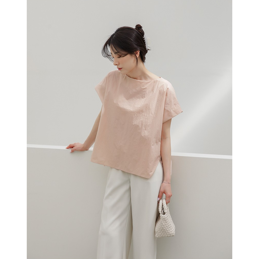 [By Monologue Korea] เสื้อเบลาส์ปลากระเบนทรงกลม_6379