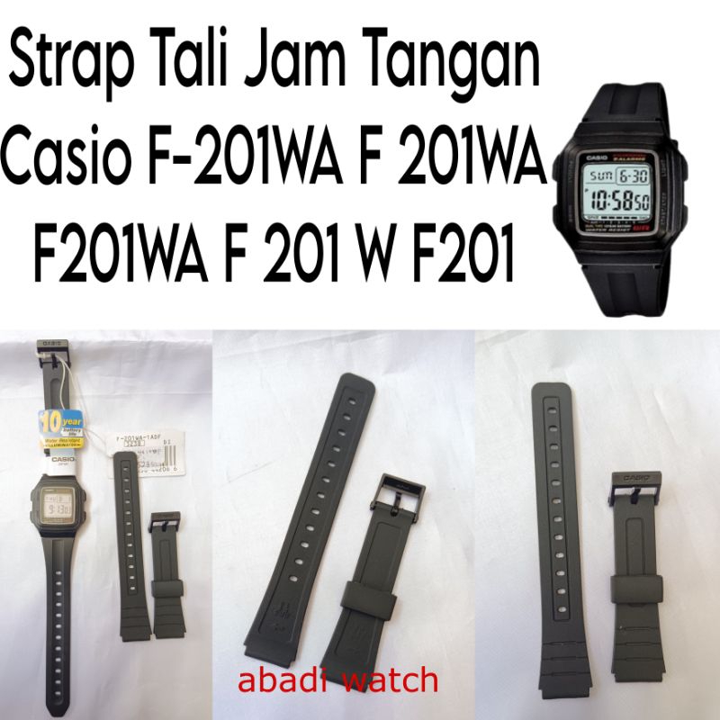 สายนาฬิกาสําหรับ Casio F-201WA F 201WA F201WA F 201 W F201