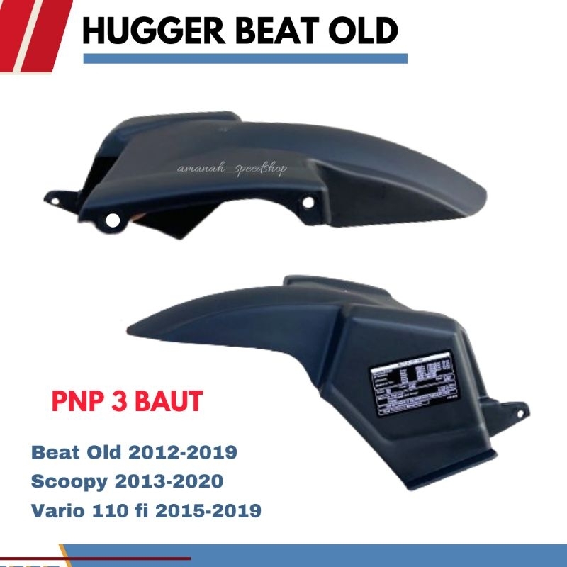 Hugger Beat Old/Esp/fi/Scoopy/Vario 110 รุ่นเก่า
