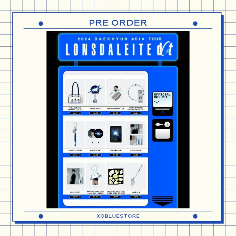 BAEKHYUN Lonsdaleite [dot] OFFICIAL MD