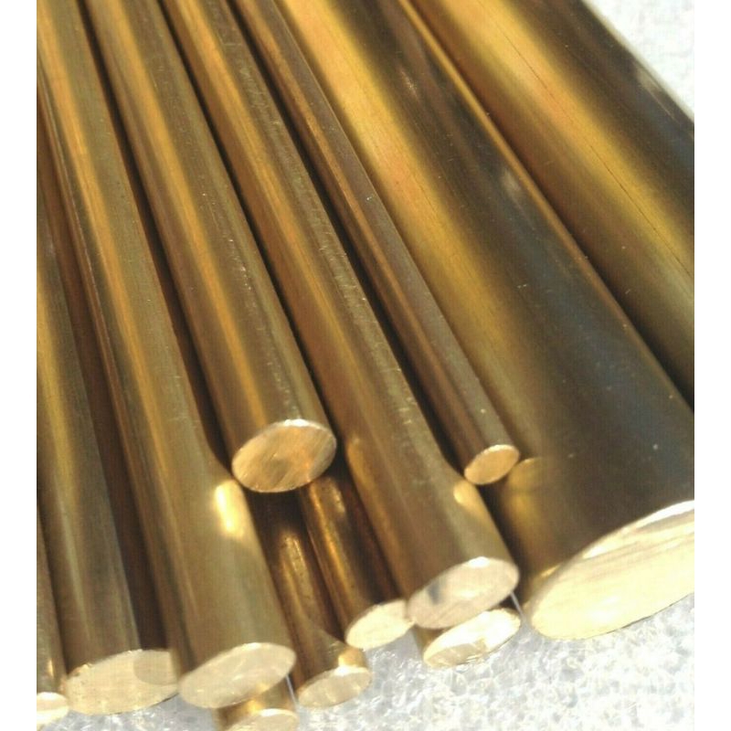 AS KUNINGAN OD 19 มม.X LENGTH 50 ซม. (500 มม.) ROUND BAR STELL BRASS BAR SOLID STEEL ROD OUTER DIAME