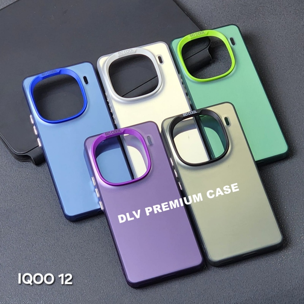 IQOO 12 CASE IMD HYBRID PLATE HOLOGRAM CASE SOCOOL IQOO 12 SC-1