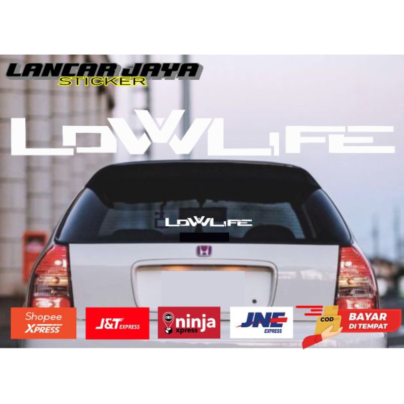 LOWLIFE GLASS STICKERS, GLASS STICKERS, CUTTING STICKERS, สติ๊กเกอร์แต่งรถ,