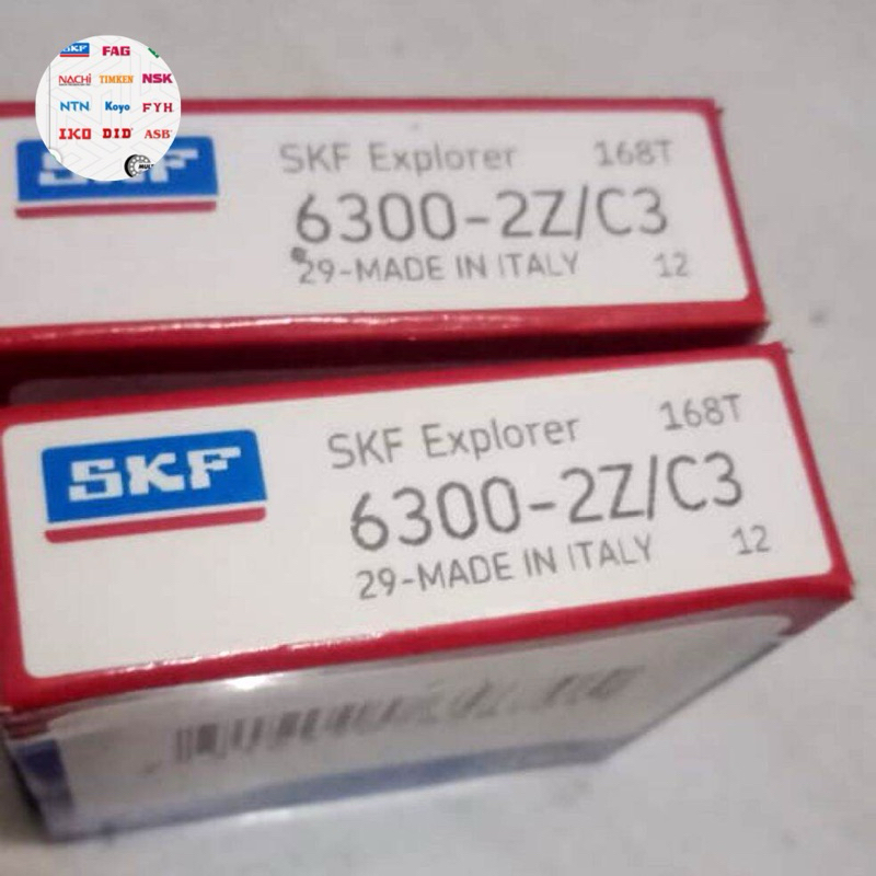 แบริ่ง 6300 ZZ C3 SKF