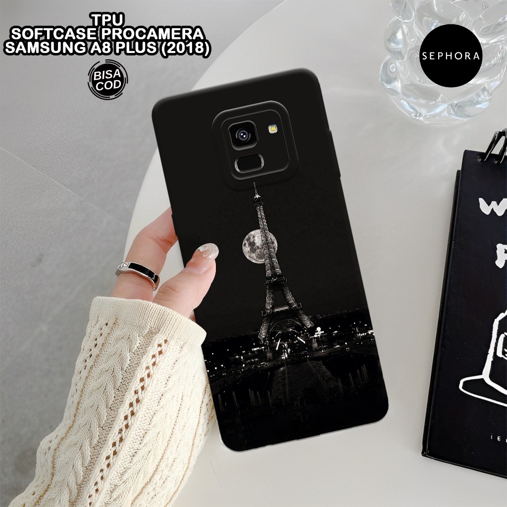 HP Softcase Samsung A8 Plus 2018 - Fashion Case Aesthetic - เคส Samsung A8 Plus 2018 - เคส Pro - เคส
