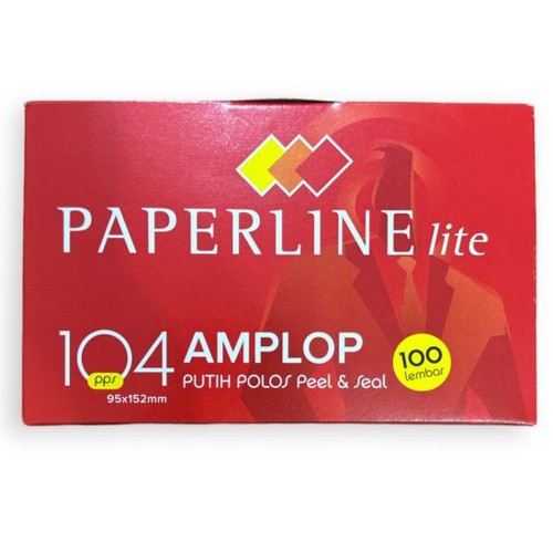 ซองจดหมายสีขาวธรรมดา Paperline lite pps 104 PPS 104 70gsm