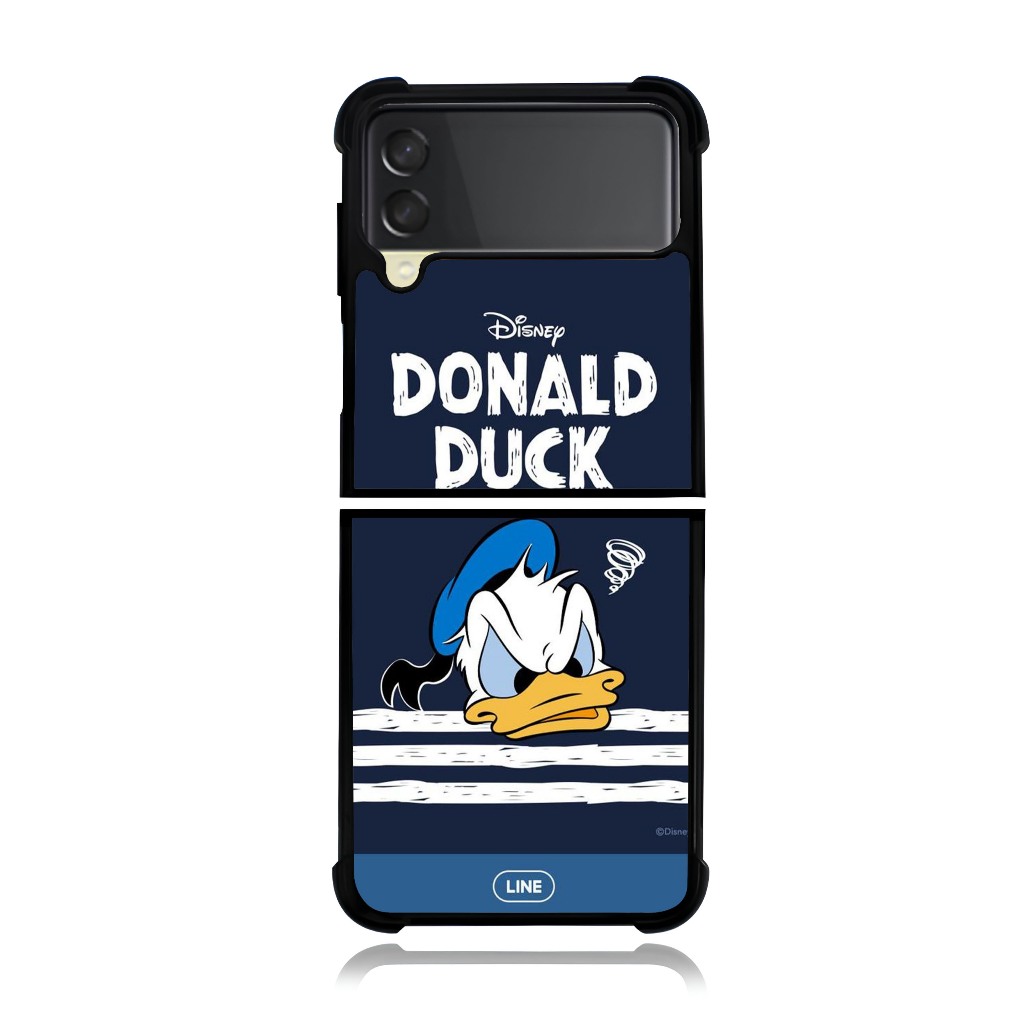 เคส Z FLIP Series 7 6 5 4 3 เคส Softcase แบบกําหนดเอง DONALD Duck