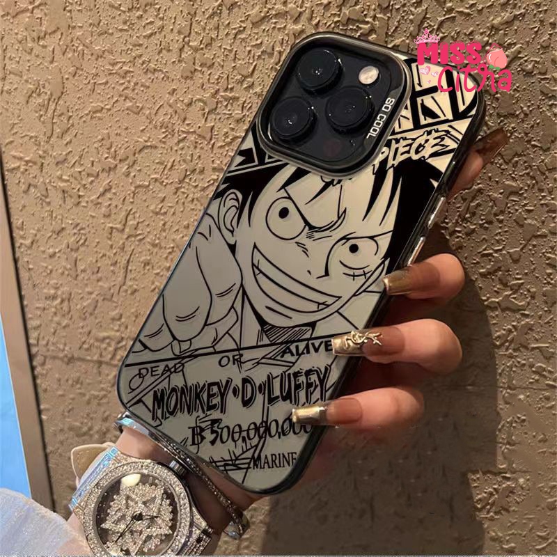 Ss920 SOFTCASE สําหรับ IPHONE X XS XR 7+ 8 8 + 11 12 13 15 PRO MAX การ์ตูน MOTIF LUFFI D ลิง MC